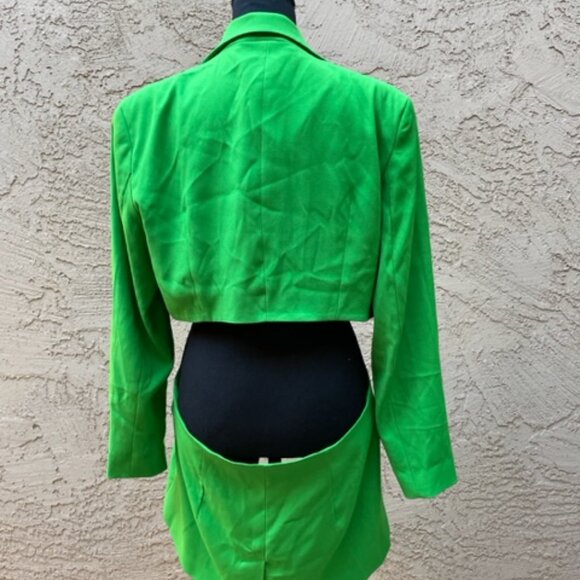 NWT Future Collective Alani Noelle Cut Out Blazer - Picture 5 of 10